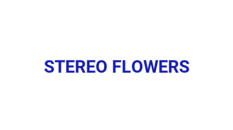 Логотип компании STEREO FLOWERS