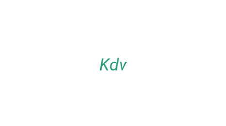 Логотип компании Kdv