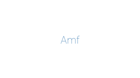 Логотип компании Amf