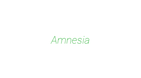 Логотип компании Amnesia
