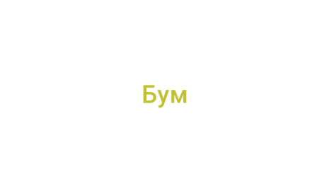 Логотип компании Бум
