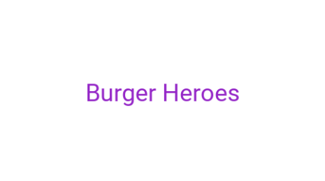 Логотип компании Burger Heroes