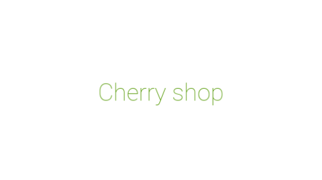 Логотип компании Cherry shop