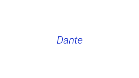 Логотип компании Dante