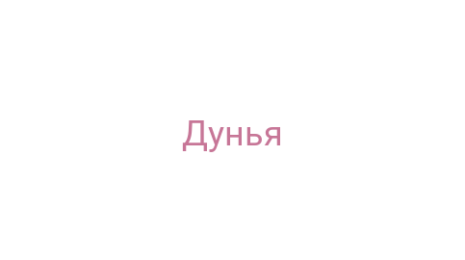Логотип компании Дунья