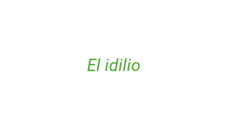 Логотип компании El idilio