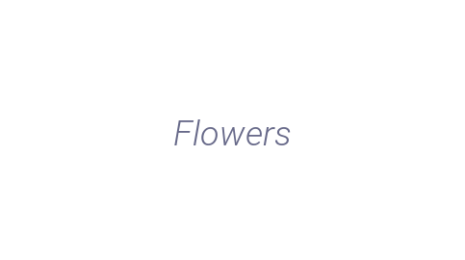Логотип компании Flowers