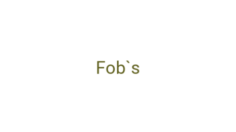 Логотип компании Fob`s