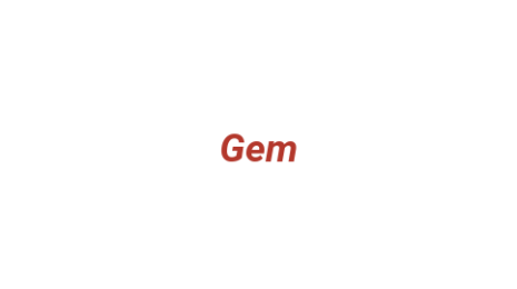 Логотип компании Gem