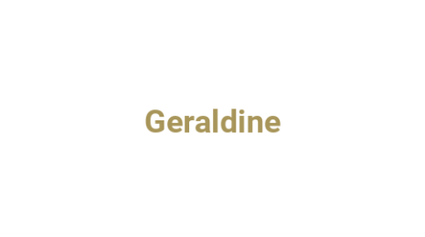Логотип компании Geraldine