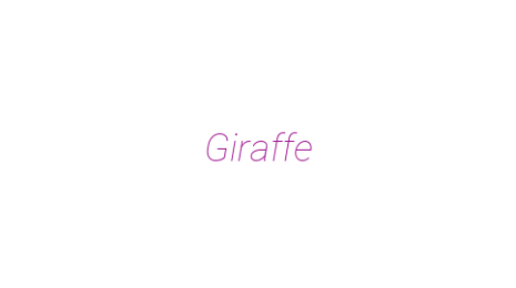 Логотип компании Giraffe