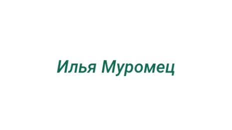 Логотип компании Илья Муромец