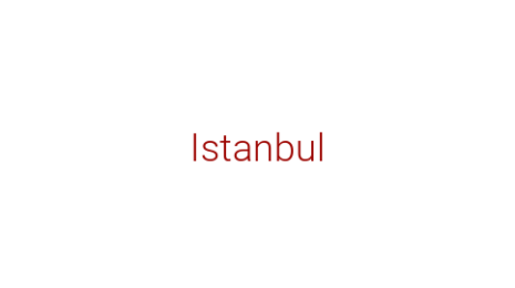Логотип компании Istanbul
