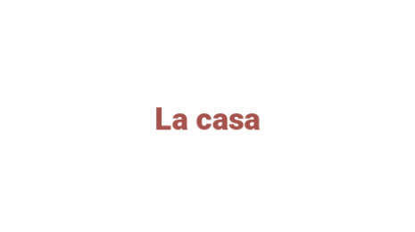 Логотип компании La casa