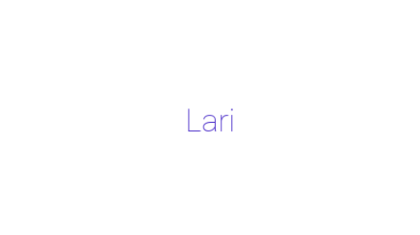 Логотип компании Lari