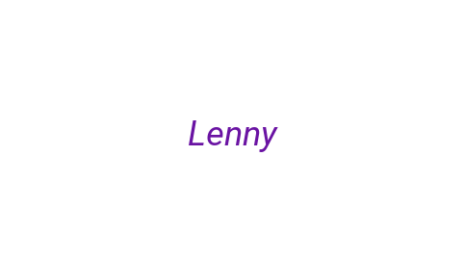 Логотип компании Lenny