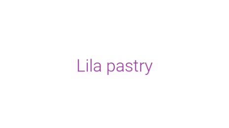 Логотип компании Lila pastry