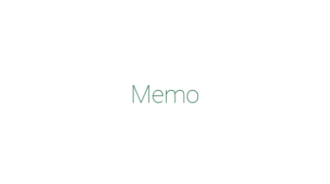 Логотип компании Memo