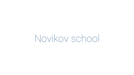Логотип компании Novikov school