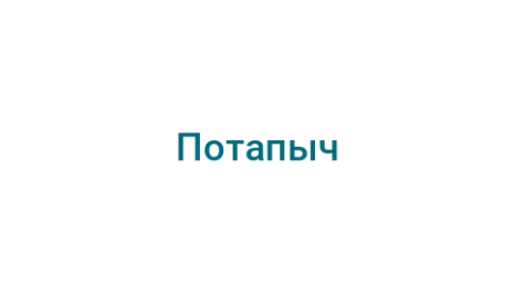 Логотип компании Потапыч