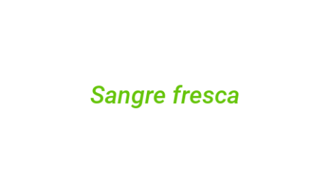 Логотип компании Sangre fresca
