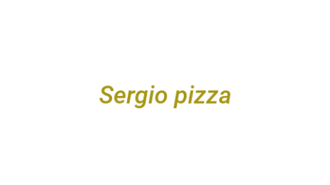 Логотип компании Sergio pizza