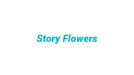 Логотип компании Story Flowers