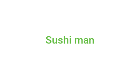 Логотип компании Sushi man