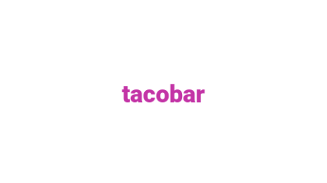 Логотип компании tacobar