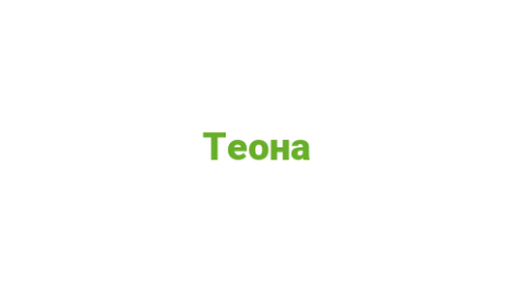 Логотип компании Теона