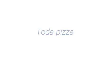Логотип компании Toda pizza
