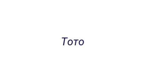 Логотип компании Тото