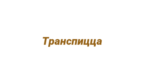 Логотип компании Транспицца