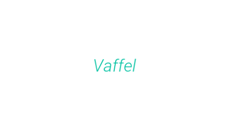 Логотип компании Vaffel