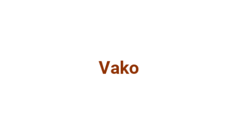 Логотип компании Vako