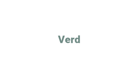Логотип компании Verd