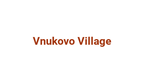 Логотип компании Vnukovo Village