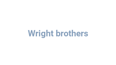 Логотип компании Wright brothers