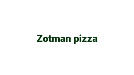 Логотип компании Zotman pizza