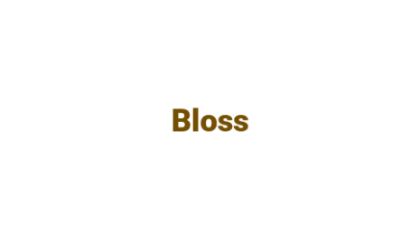 Логотип компании Bloss