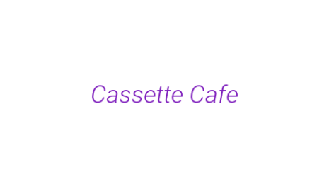 Логотип компании Cassette Cafe