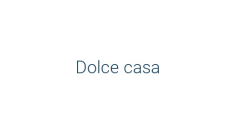 Логотип компании Dolce casa
