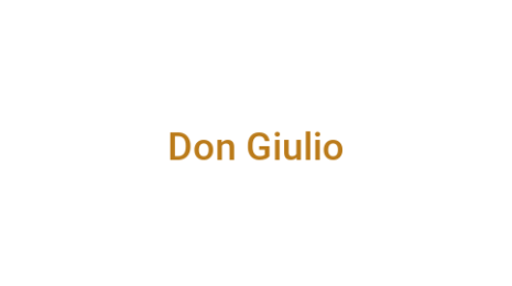 Логотип компании Don Giulio
