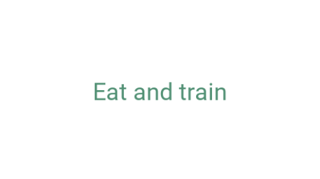 Логотип компании Eat and train