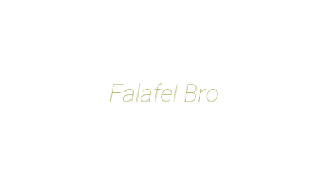 Логотип компании Falafel Bro