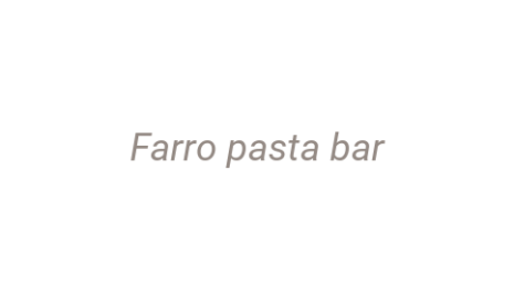 Логотип компании Farro pasta bar
