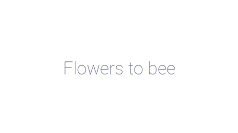 Логотип компании Flowers to bee