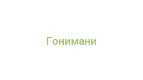 Логотип компании Гонимани