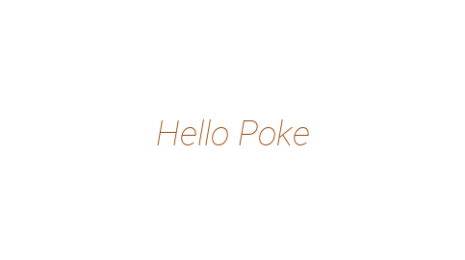 Логотип компании Hello Poke