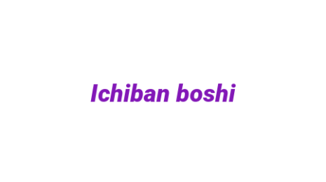 Логотип компании Ichiban boshi